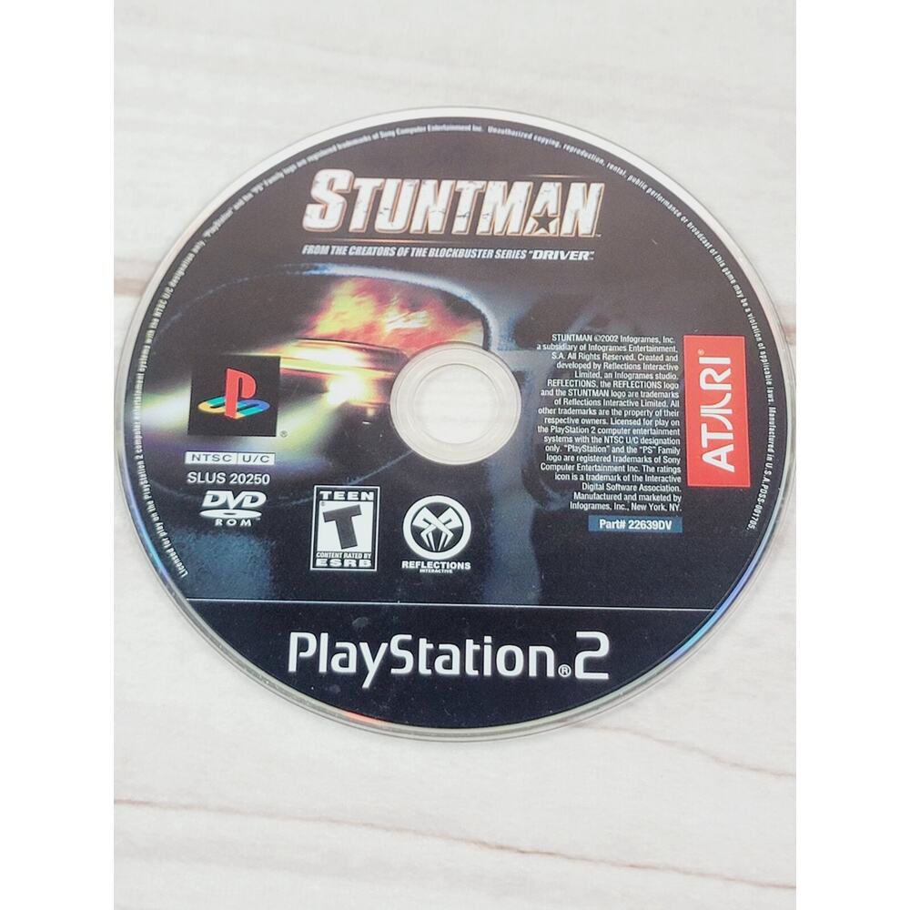 Stuntman (Sony PlayStation 2) PS2 - Disc Only Tested
